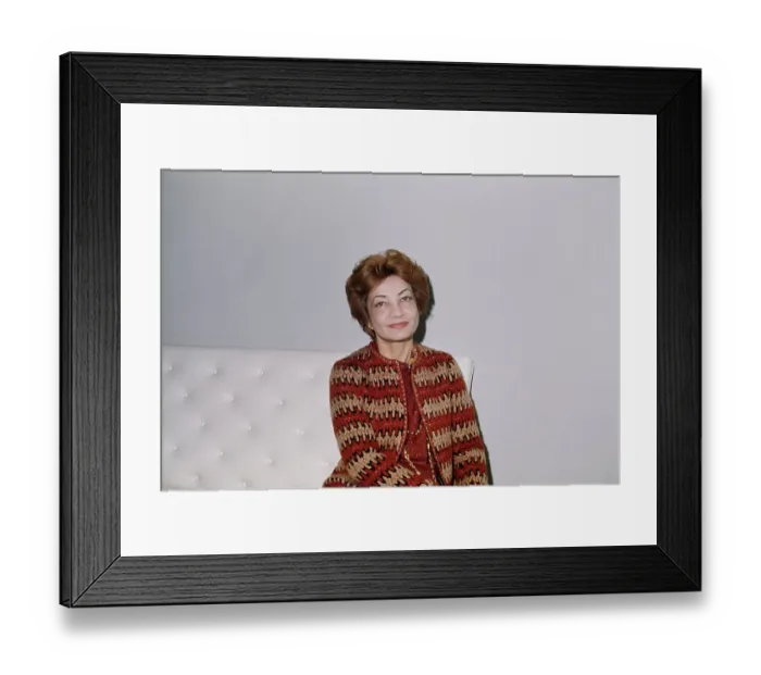 Framed Print : Princess Ashraf Pahlavi Of Iran Framed Print : Princess Ashraf Pahlavi Of Iran
