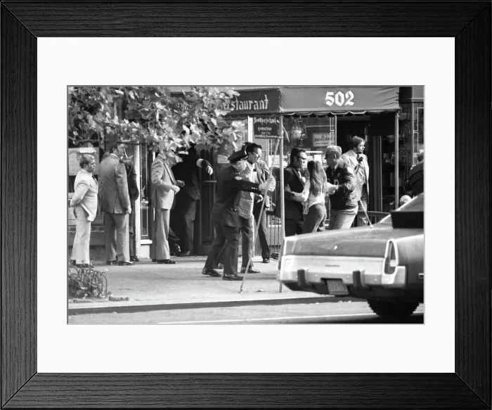 Framed Print : Hostages Taken After Failed Bank Robbery Framed Print : Hostages Taken After Failed Bank Robbery