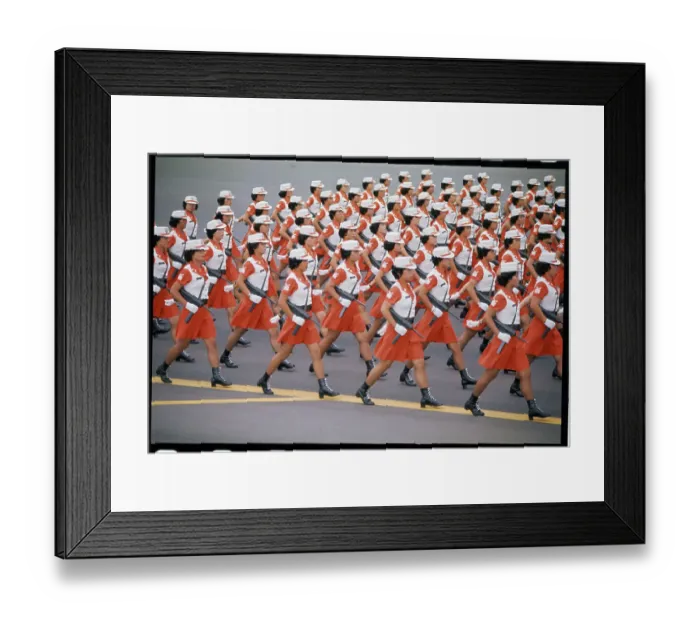 Framed Print : Korean Armed Forces Parade