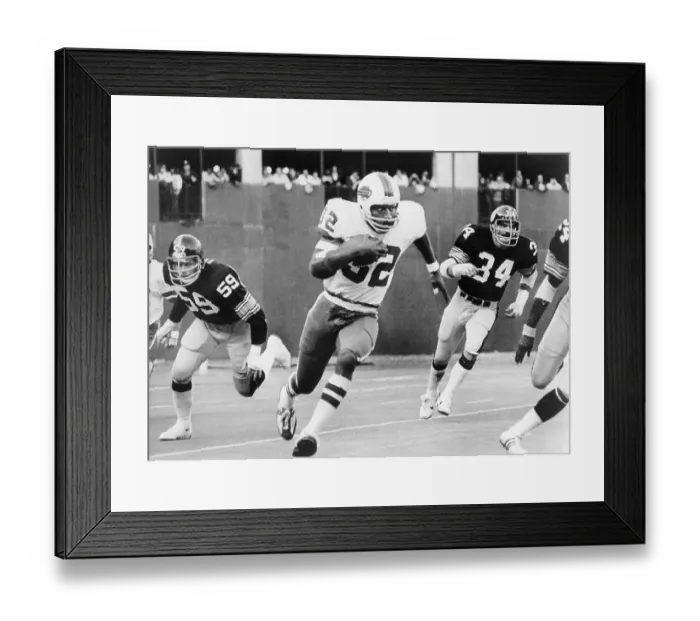 Framed Print : O.J. Simpson Running with Football Framed Print : O.J. Simpson Running with Football