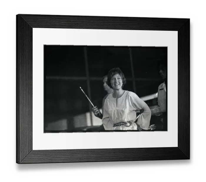 Framed Print : Emily Harris Leaving Jail Framed Print : Emily Harris Leaving Jail