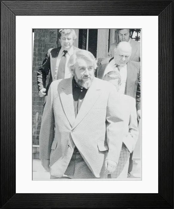Framed Print : Guenther Guillaume During His Trial on Espionage Framed Print : Guenther Guillaume During His Trial on Espionage