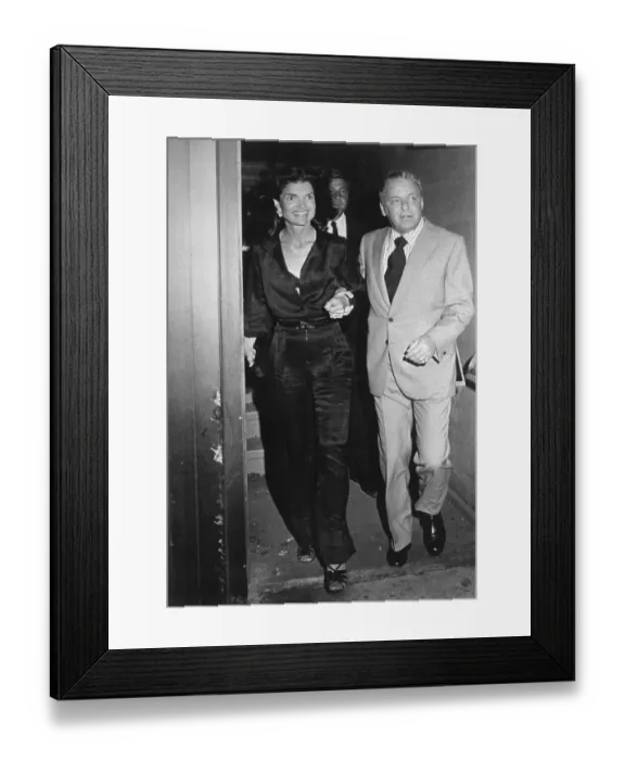 Framed Print : Frank Sinatra and Jacqueline Onassis Framed Print : Frank Sinatra and Jacqueline Onassis