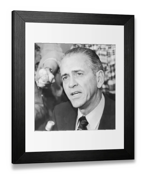 Framed Print : FBI Agent Charles Bates Framed Print : FBI Agent Charles Bates
