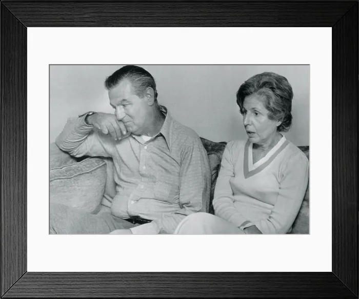 Framed Print : Parents of Karen Ann Quinlan Framed Print : Parents of Karen Ann Quinlan