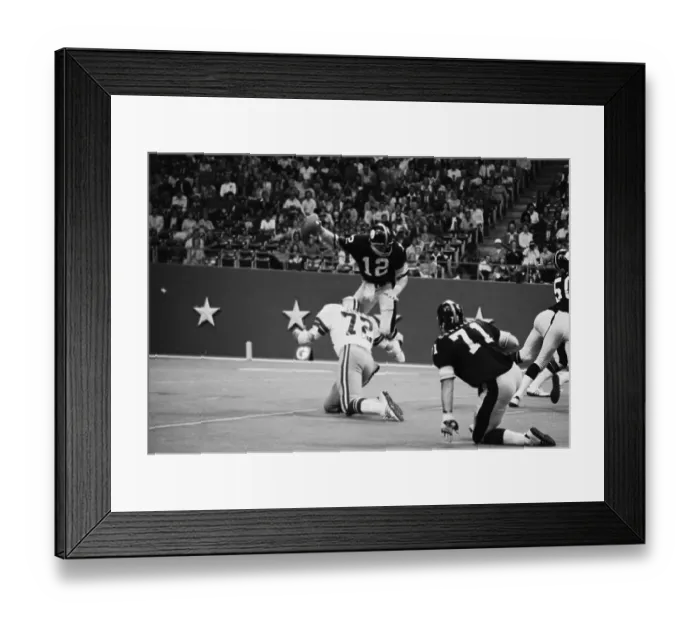Framed Print : Steelers and Cowboys in Football Action Framed Print : Steelers and Cowboys in Football Action