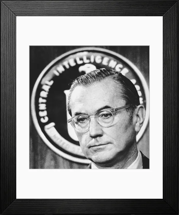 Framed Print : CIA Director Colby In Interview Framed Print : CIA Director Colby In Interview