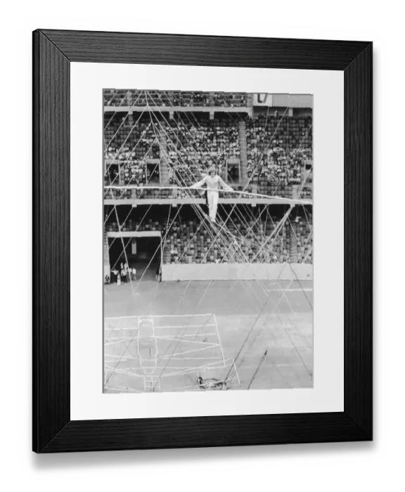 Framed Print : Philippe Petit Framed Print : Philippe Petit