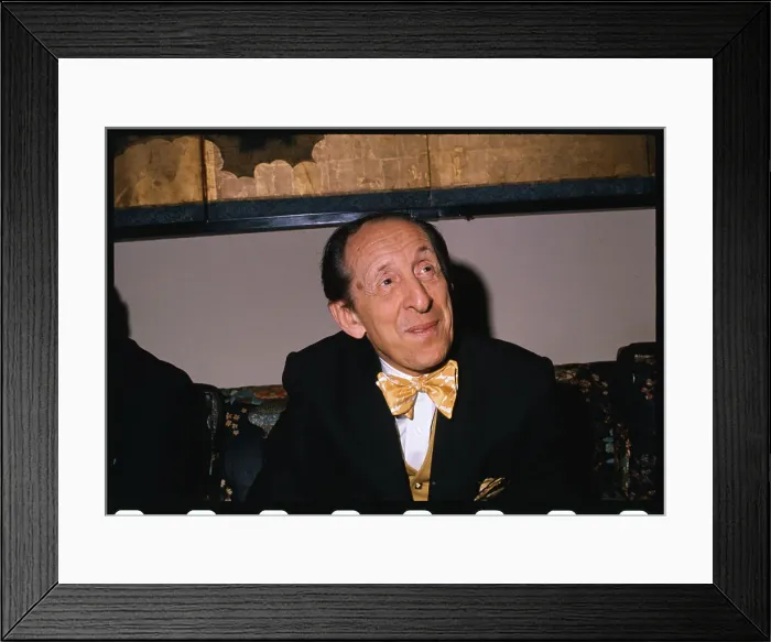 Framed Print : Vladimir Horowitz Wearing Yellow Bow Tie Framed Print : Vladimir Horowitz Wearing Yellow Bow Tie