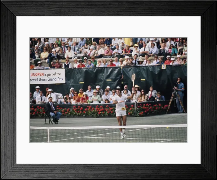 Framed Print : Manuel Orantes At US Open Framed Print : Manuel Orantes At US Open