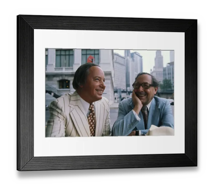 Framed Print : Dakin and Tennessee Williams at Table Framed Print : Dakin and Tennessee Williams at Table