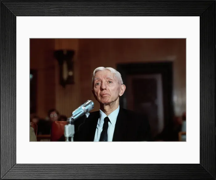 Framed Print : Portrait of Hyman G. Rickover Framed Print : Portrait of Hyman G. Rickover