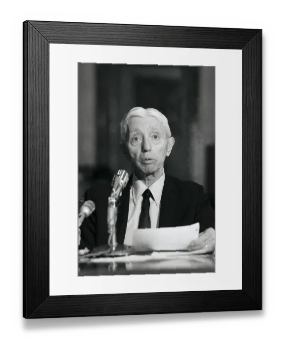 Framed Print : Hayman Rickover Testifying Before Joint Committee Framed Print : Hayman Rickover Testifying Before Joint Committee