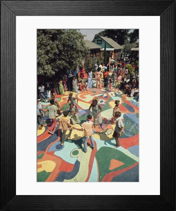 Framed Print : St Elmo's Village Framed Print : St Elmo's Village
