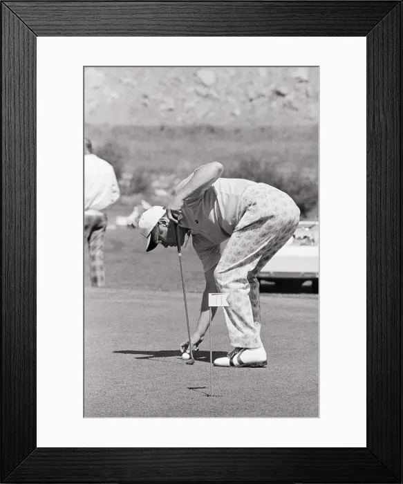 Framed Print : President Gerald Ford Golfing Framed Print : President Gerald Ford Golfing