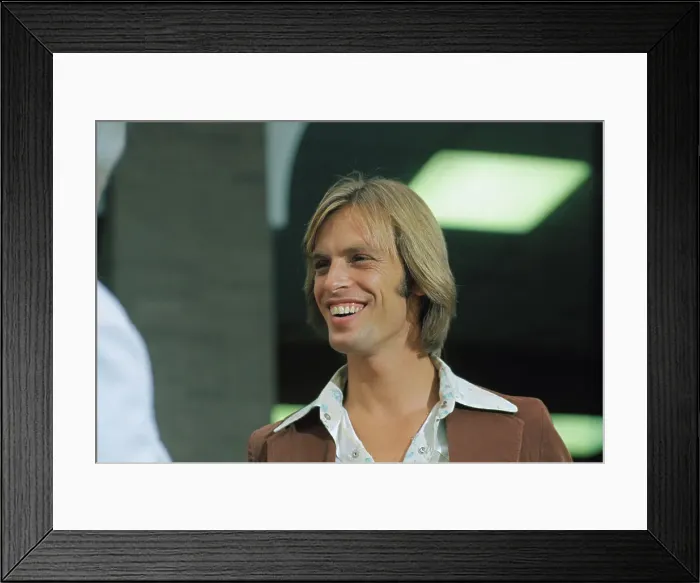 Framed Print : Keith Carradine Smiling for Press Framed Print : Keith Carradine Smiling for Press
