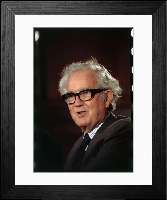 Framed Print : John Sparkman Speaking to Reporters Framed Print : John Sparkman Speaking to Reporters