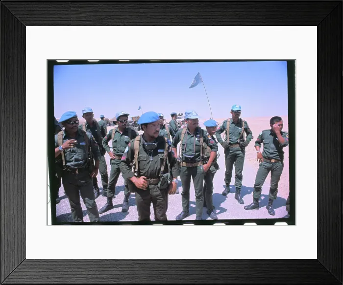 Framed Print : Indonesian Troops Framed Print : Indonesian Troops