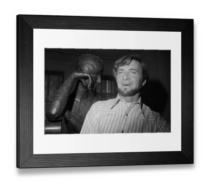 Framed Print : Playboy Publisher Hugh Hefner Speaking to Reporters Framed Print : Playboy Publisher Hugh Hefner Speaking to Reporters