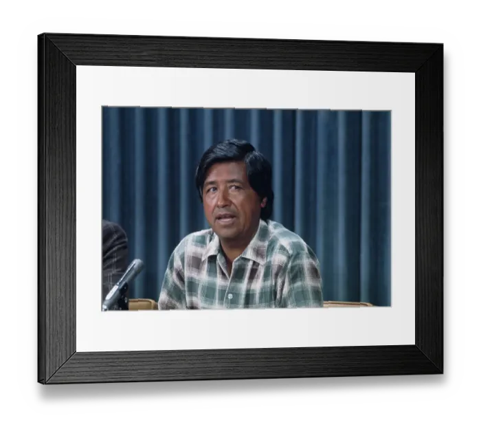 Framed Print : Cesar Chavez Framed Print : Cesar Chavez