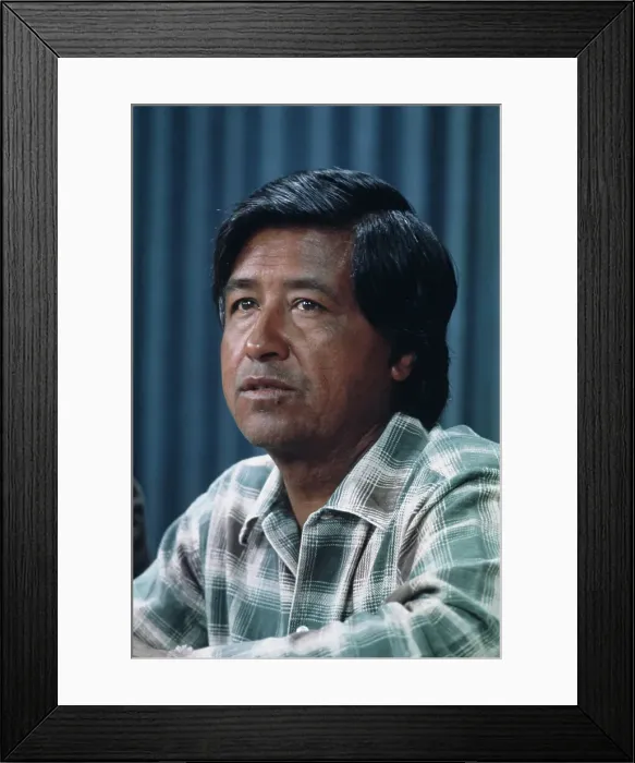 Framed Print : Cesar Chavez Framed Print : Cesar Chavez