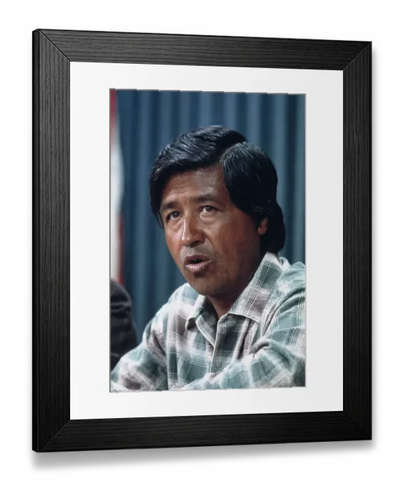 Framed Print : Cesar Chavez Framed Print : Cesar Chavez