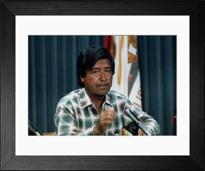 Framed Print : Cesar Chavez Framed Print : Cesar Chavez