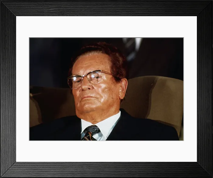Framed Print : Portrait of Josip Broz Tito Framed Print : Portrait of Josip Broz Tito