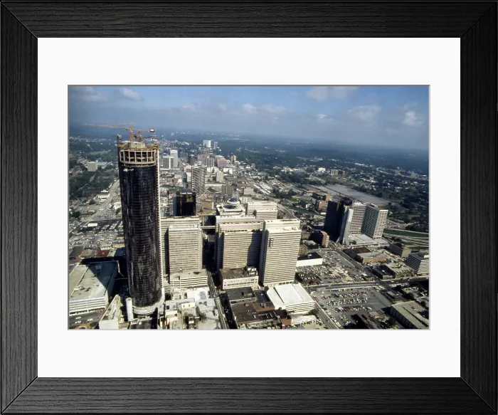 Framed Print : Aerial View of Atlanta