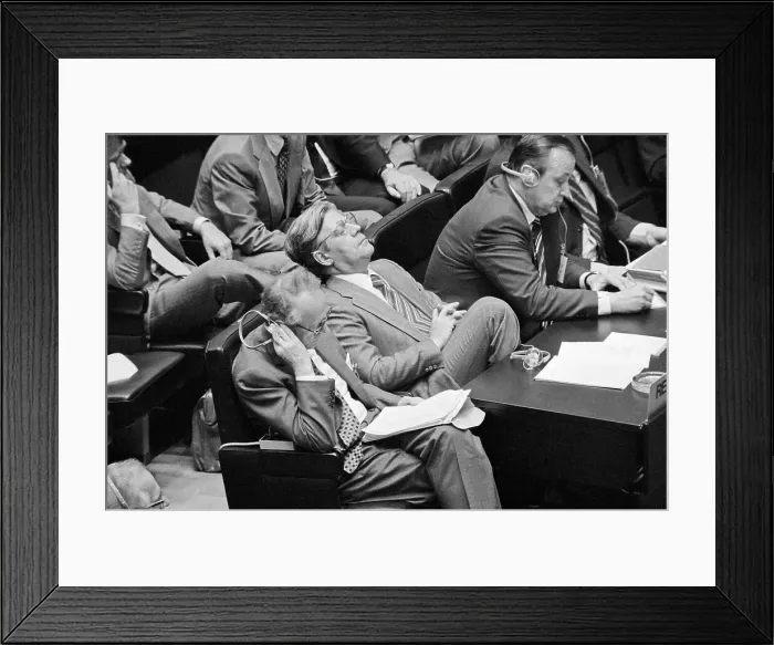 Framed Print : Helmut Schmidt Realxing For a Momemt Framed Print : Helmut Schmidt Realxing For a Momemt