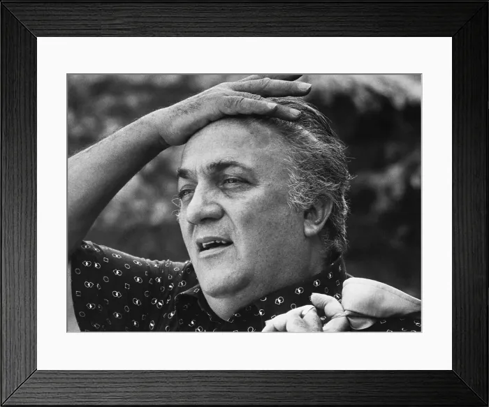 Framed Print : Federico Fellini