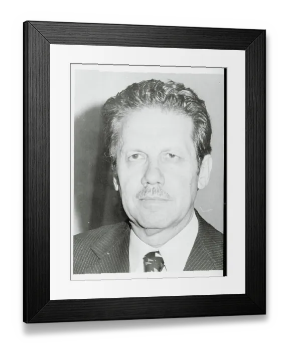 Framed Print : Italian Politician Flaminio Piccoli Framed Print : Italian Politician Flaminio Piccoli
