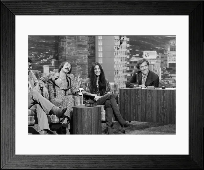 Framed Print : Sonny and Cher on The Tonight Show Framed Print : Sonny and Cher on The Tonight Show