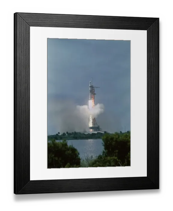 Framed Print : Apollo Launch Framed Print : Apollo Launch
