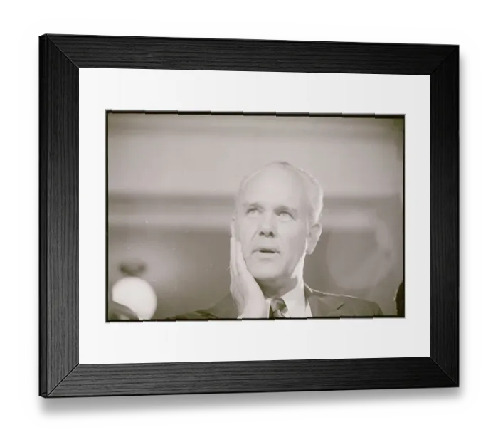 Framed Print : Portrait of Fletcher Prouty Framed Print : Portrait of Fletcher Prouty