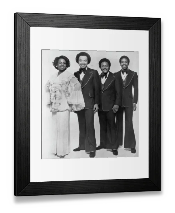 Framed Print : Gladys Knight and the Pips Framed Print : Gladys Knight and the Pips