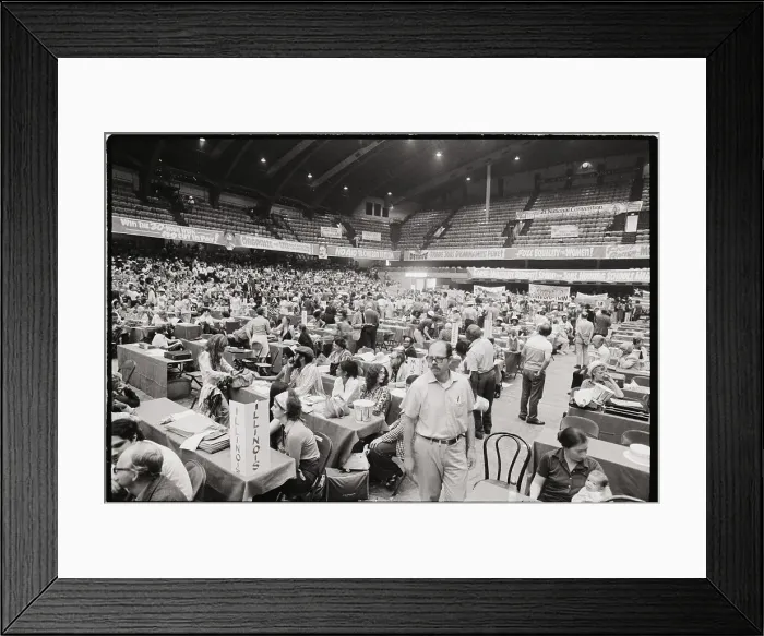 Framed Print : Communist Party USA Convention Framed Print : Communist Party USA Convention