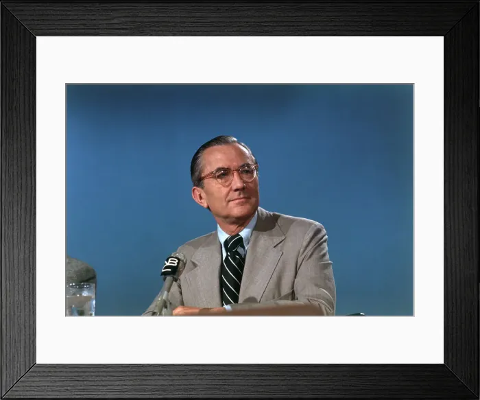 Framed Print : Portrait of William Colby Framed Print : Portrait of William Colby