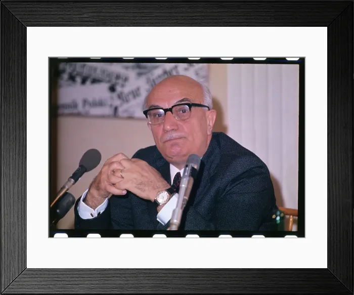 Framed Print : Amintore Fanfani Framed Print : Amintore Fanfani