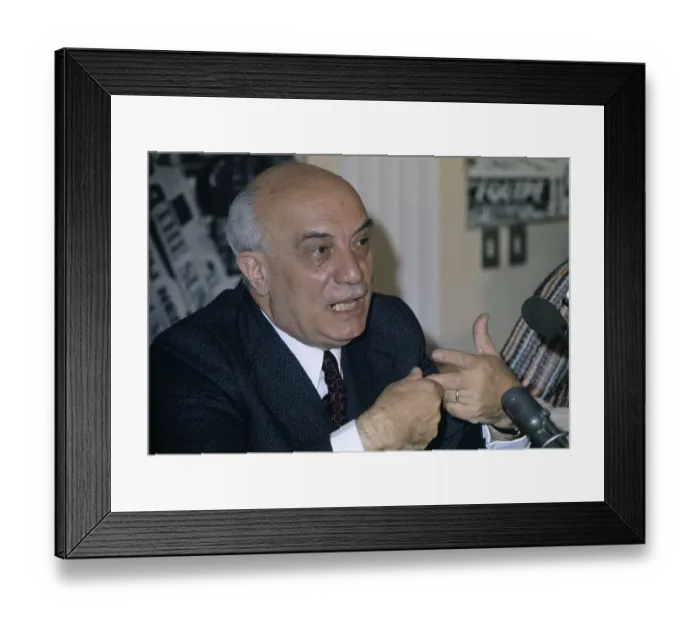 Framed Print : Amintore Fanfani Framed Print : Amintore Fanfani