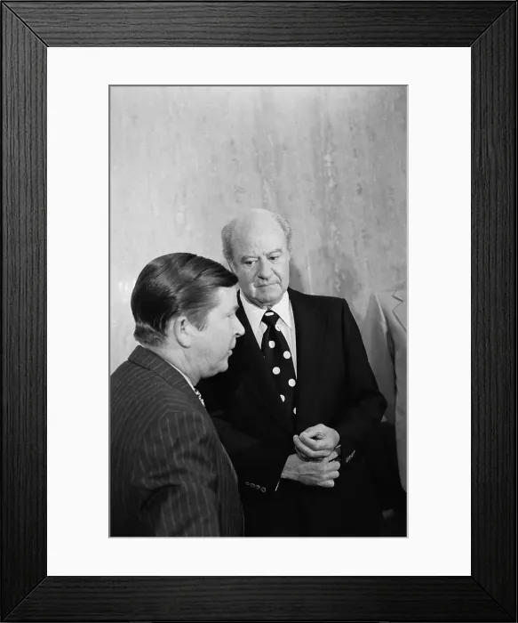 Framed Print : Robert A. Maheu and Senator John Tower Framed Print : Robert A. Maheu and Senator John Tower