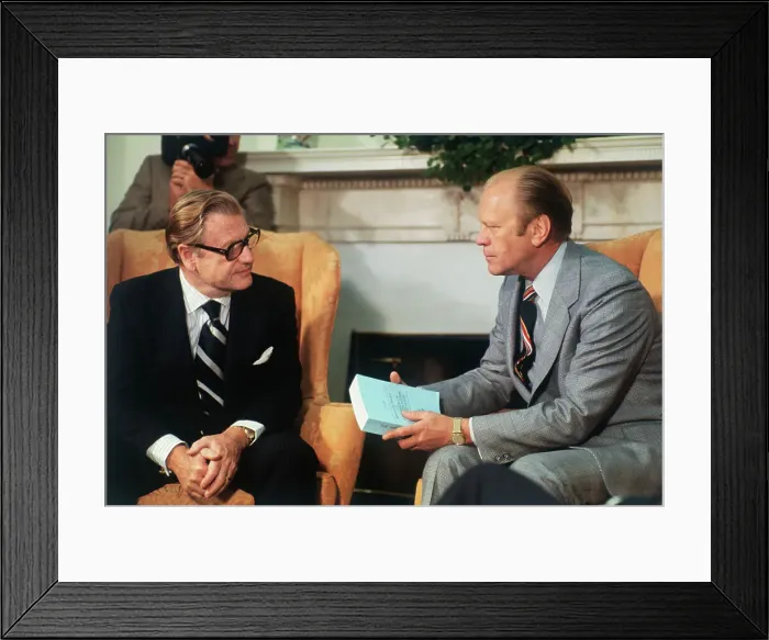 Framed Print : President Gerald Ford and Nelson Rockefeller Framed Print : President Gerald Ford and Nelson Rockefeller