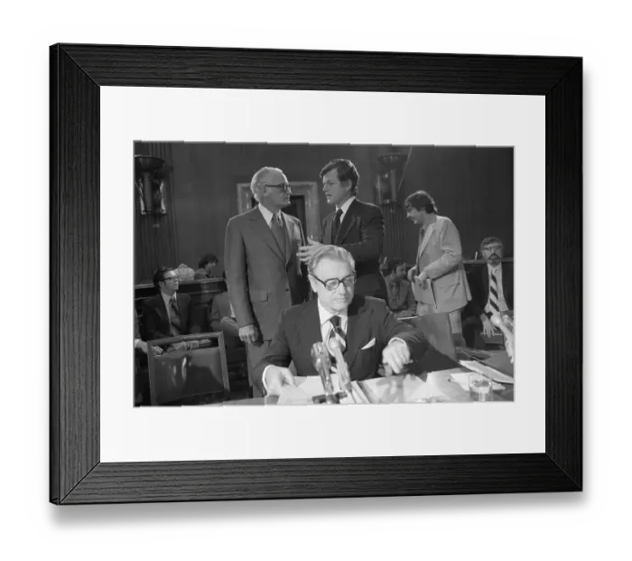 Framed Print : Edward M. Kennedy with Barry Goldwater and Nelson Rockefeller Framed Print : Edward M. Kennedy with Barry Goldwater and Nelson Rockefeller