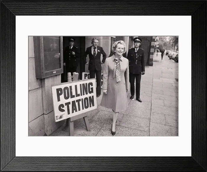 Framed Print : Conservative Party Leader M. Thatcher Framed Print : Conservative Party Leader M. Thatcher