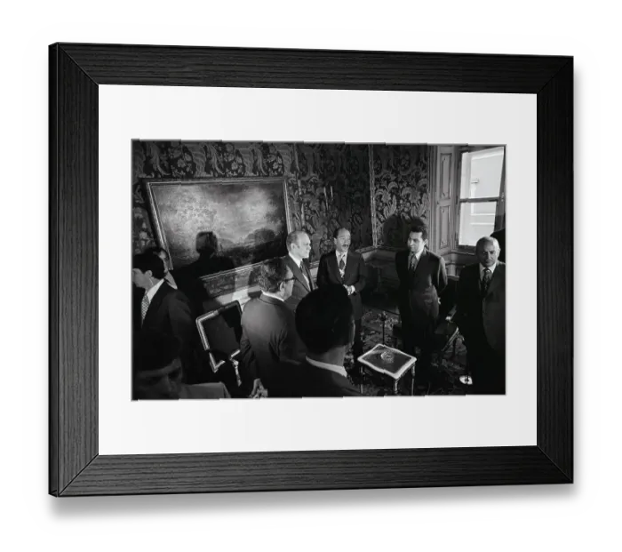 Framed Print : Int'L Diplomats Standing In Circle Framed Print : Int'L Diplomats Standing In Circle