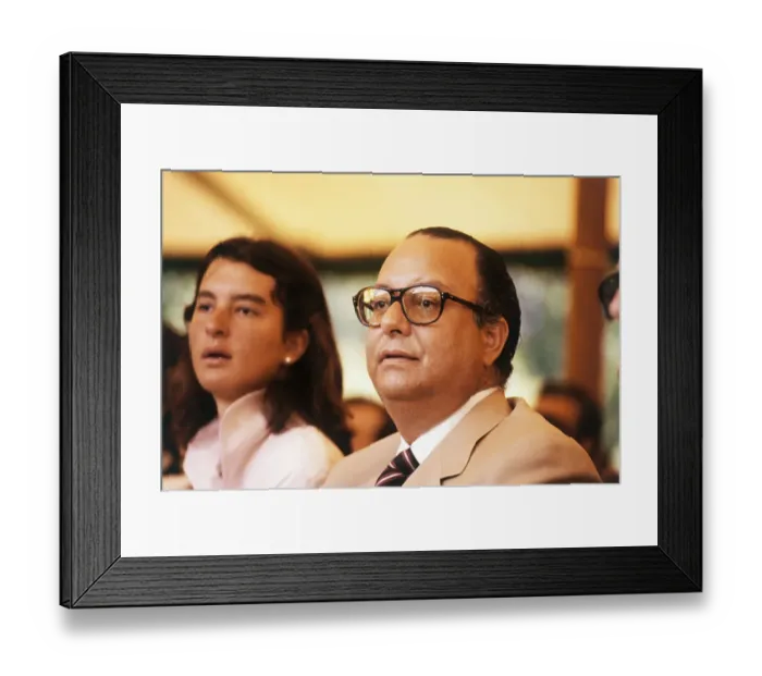 Framed Print : Portrait of Anastosio Somoza Framed Print : Portrait of Anastosio Somoza
