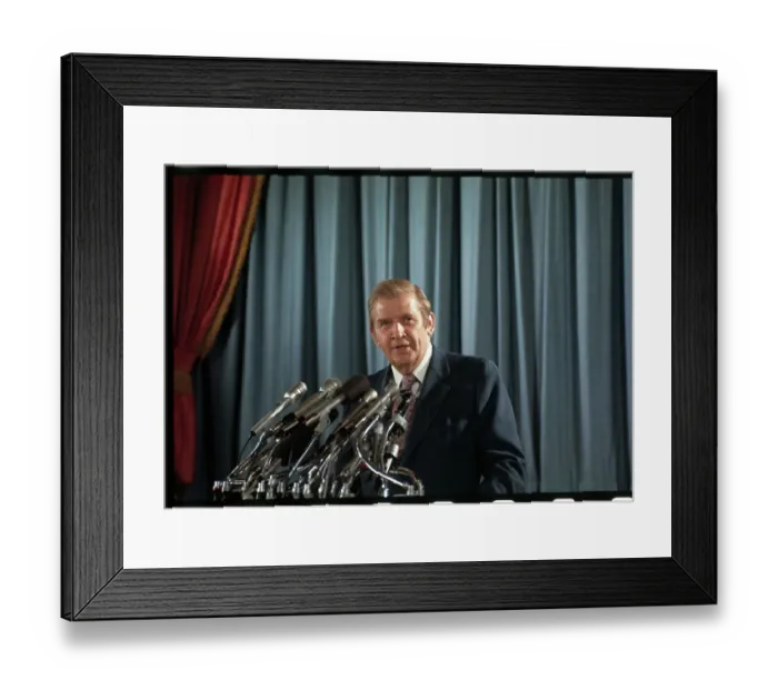 Framed Print : Terry Sandford at Microphones Framed Print : Terry Sandford at Microphones