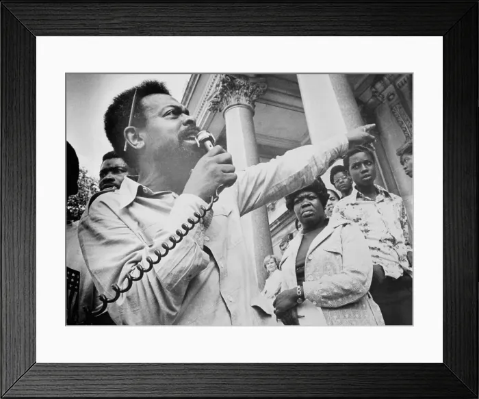 Framed Print : Portrait of LeRoi Jones Framed Print : Portrait of LeRoi Jones