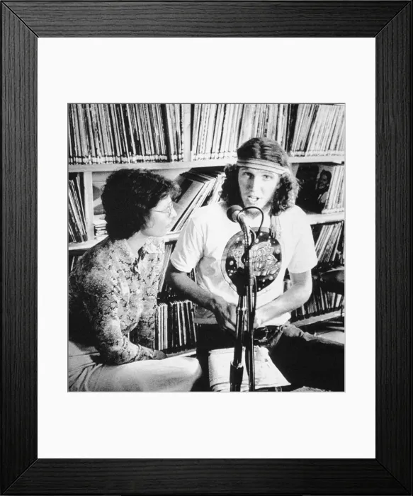 Framed Print : Bill Walton and Micki Scott Framed Print : Bill Walton and Micki Scott