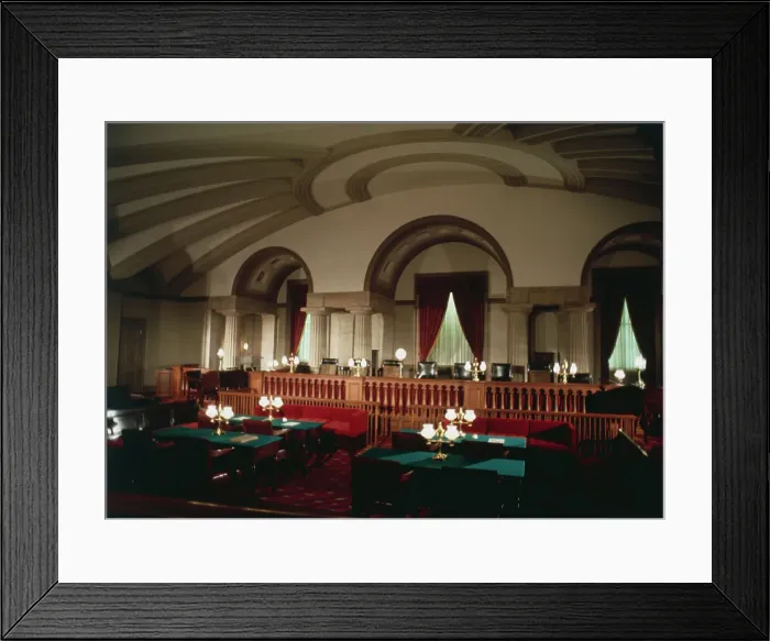 Framed Print : Old Supreme Court Chamber Framed Print : Old Supreme Court Chamber